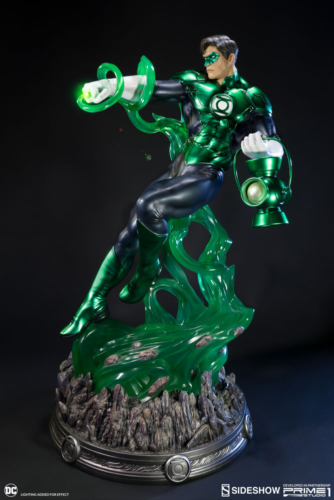 Green Lantern 5" Resin Paperweight Figure #NEW Monogram GREEN LANTERN 